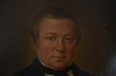 Olieverf schilderij portret man